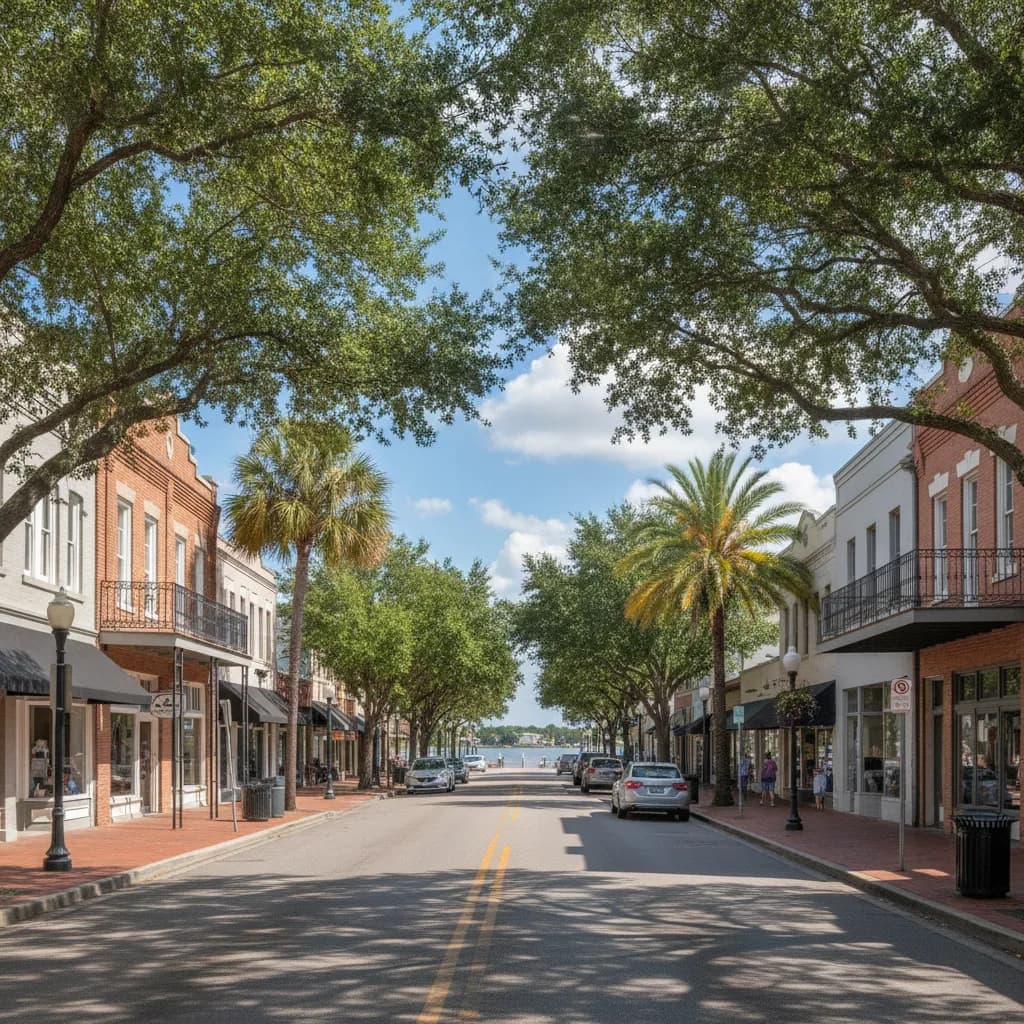View of Melbourne, FL