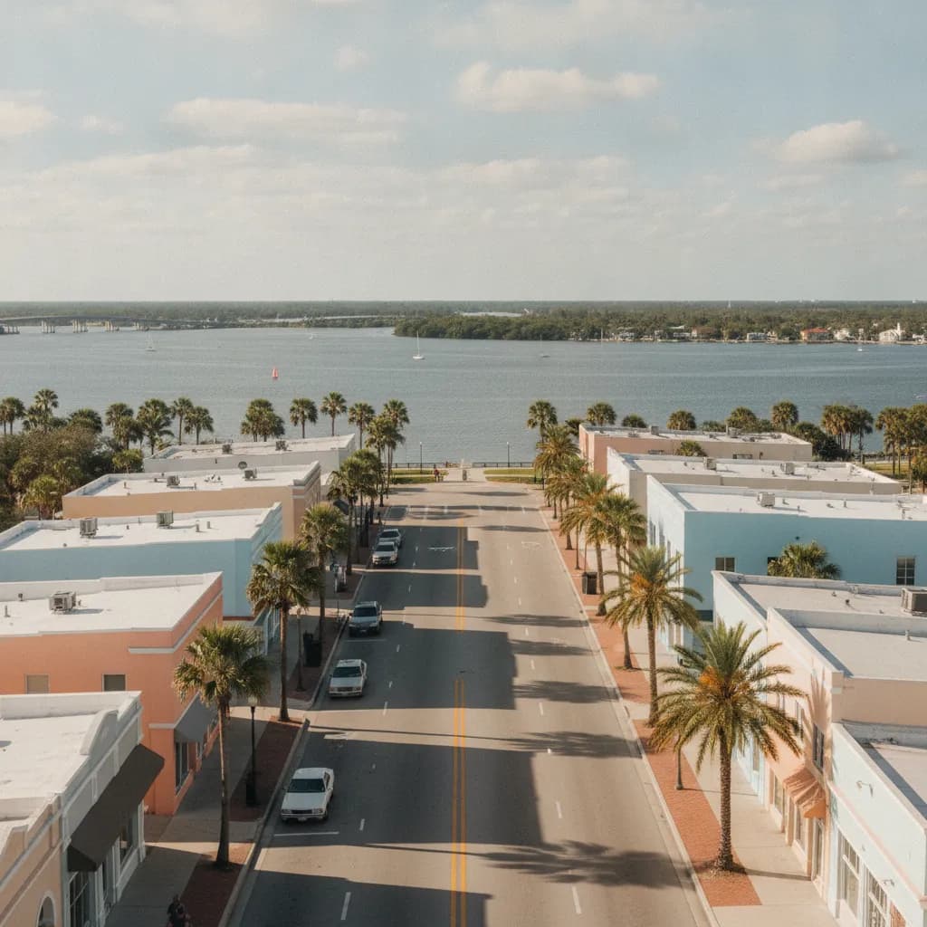 View of Merritt Island, FL