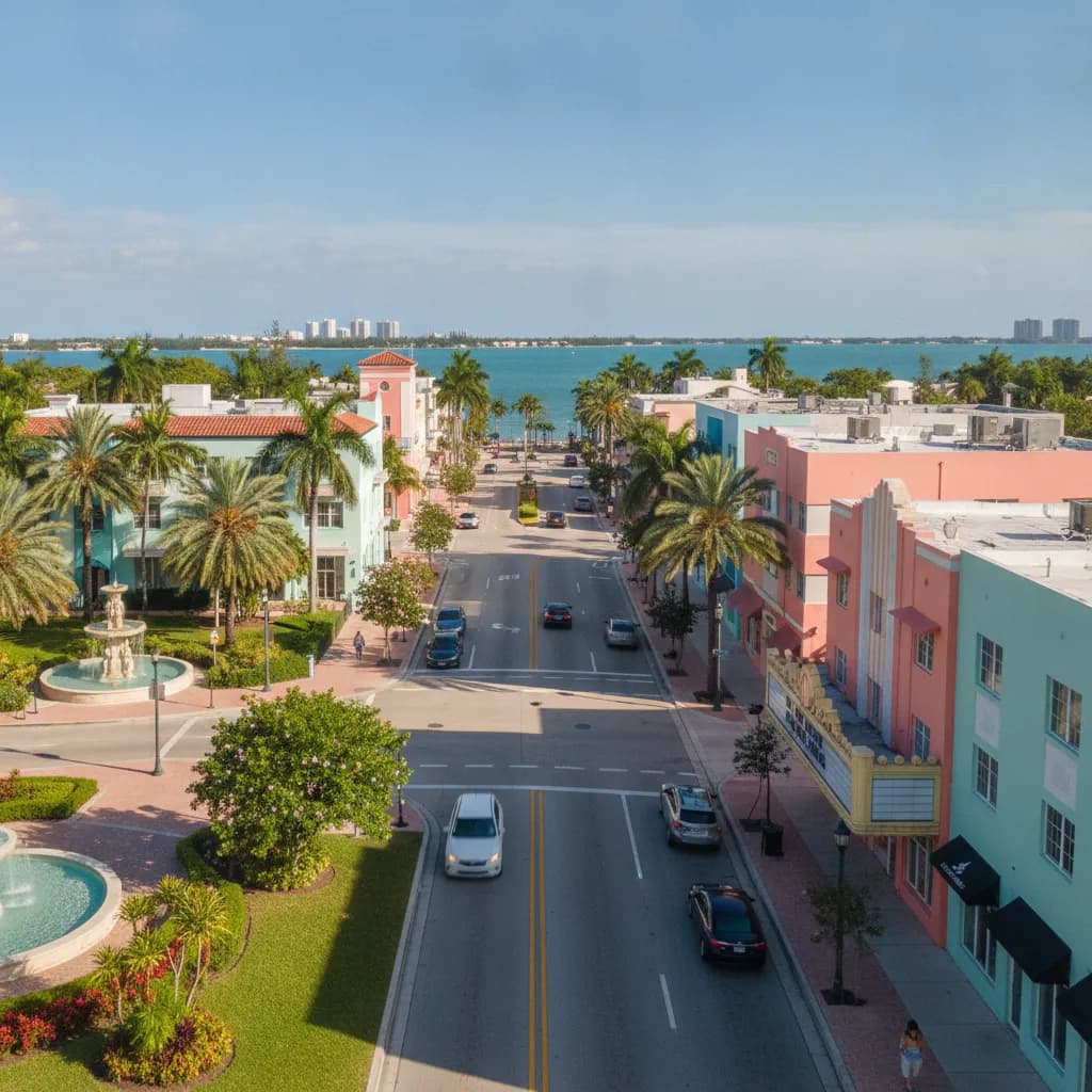View of Miami Shores, FL