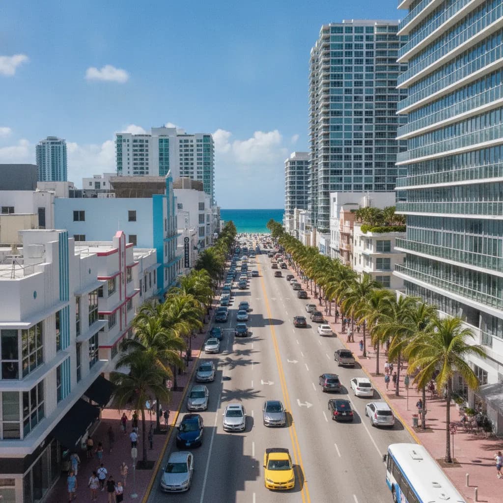 View of Miami, FL