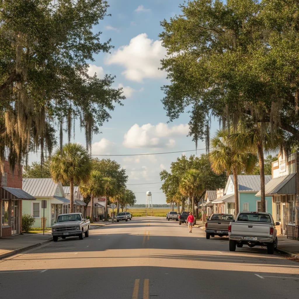 View of Mims, FL
