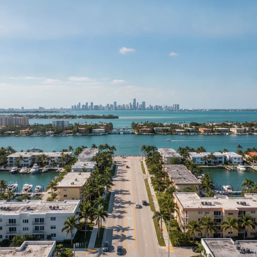 View of North Bay Village, FL