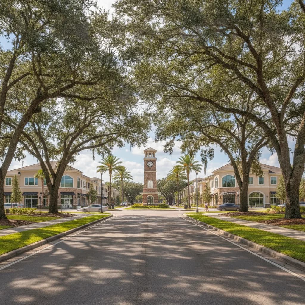 View of Oakleaf Plantation, FL