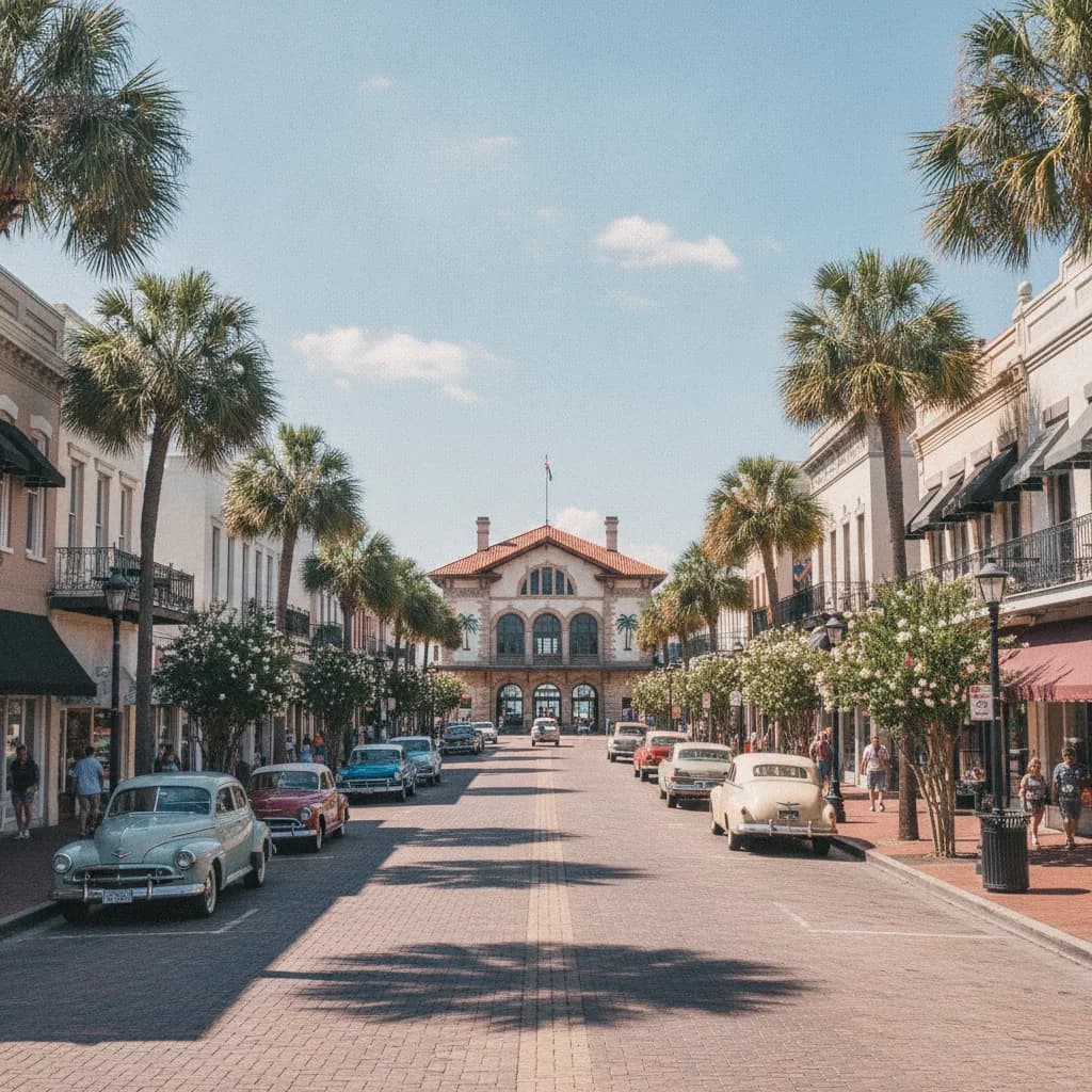 View of Pensacola Station, FL