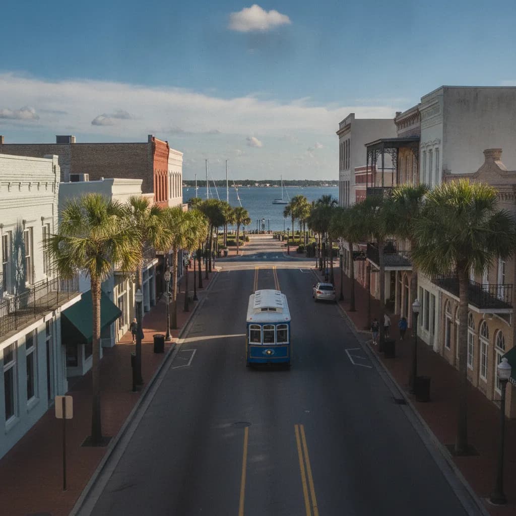 View of Pensacola, FL