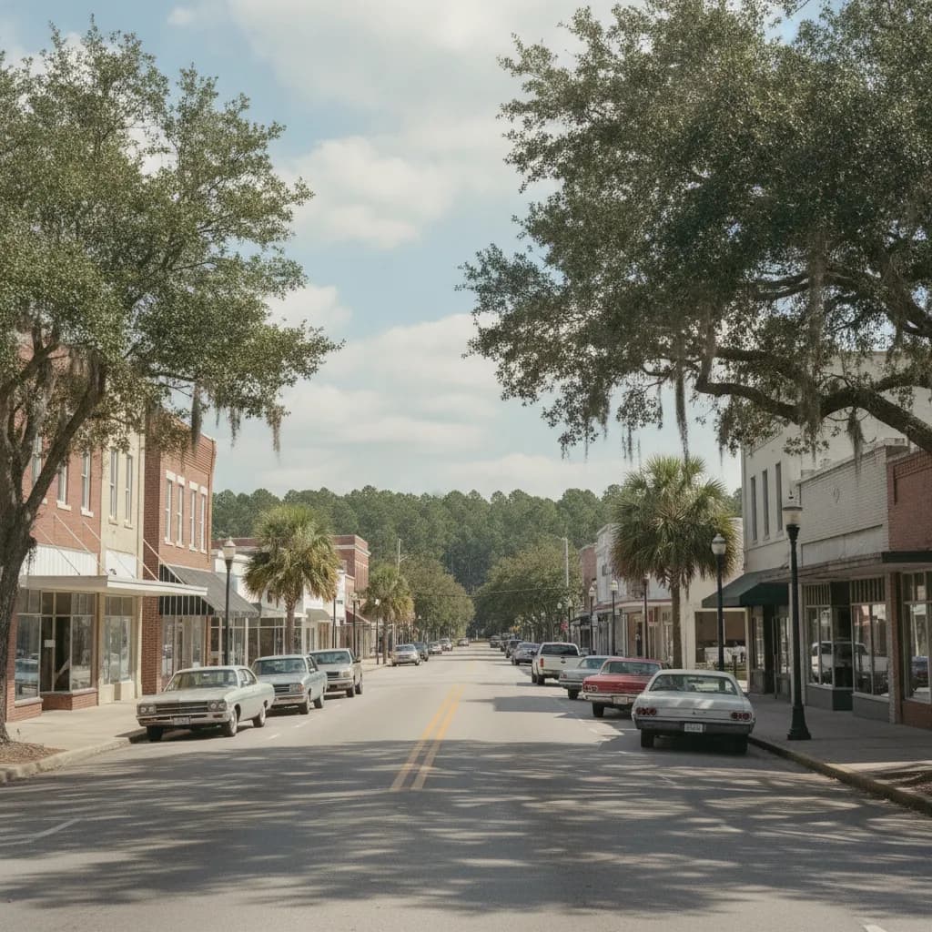 View of Perry, FL
