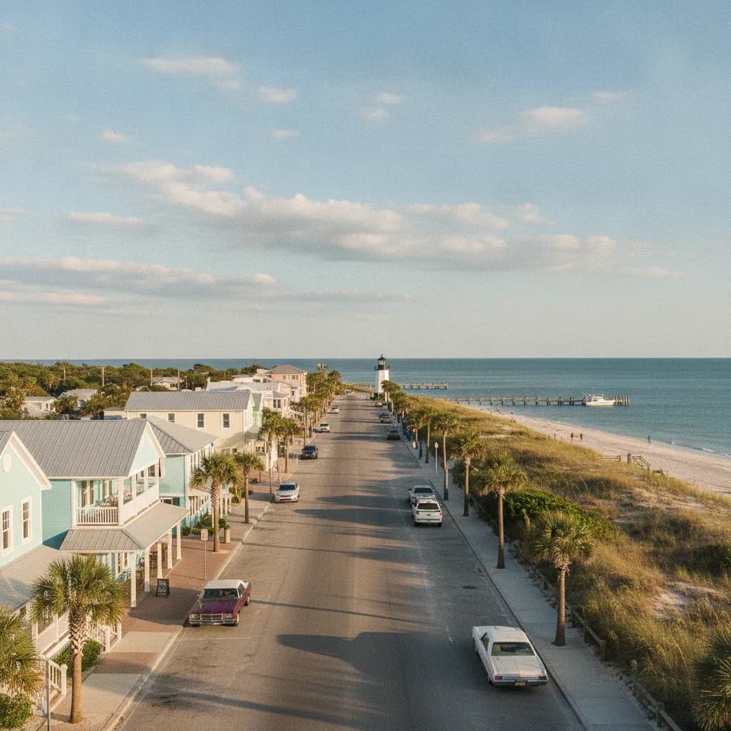View of Point Baker, FL