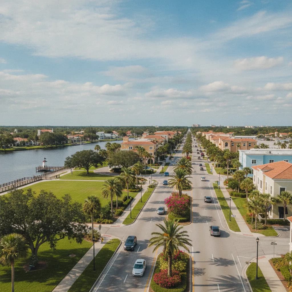 View of Port St. Lucie, FL