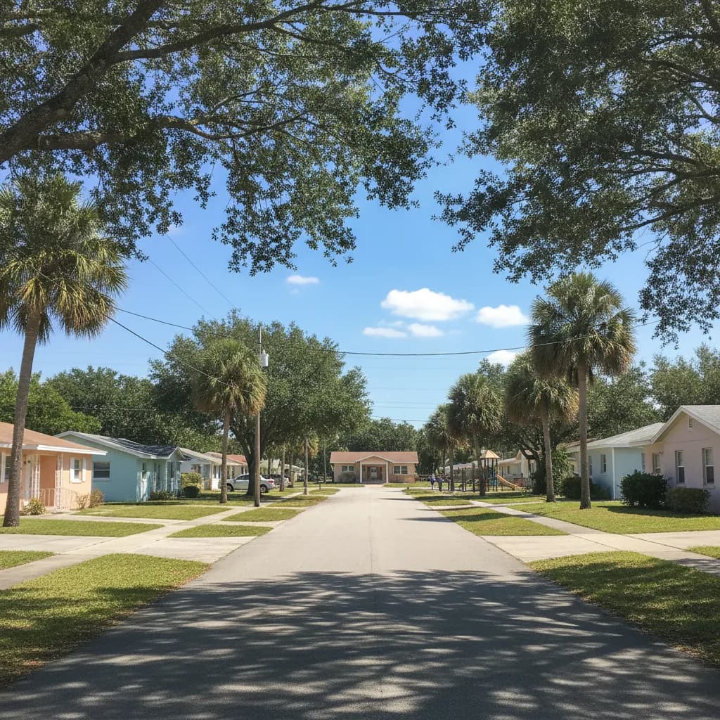 View of Progress Village, FL