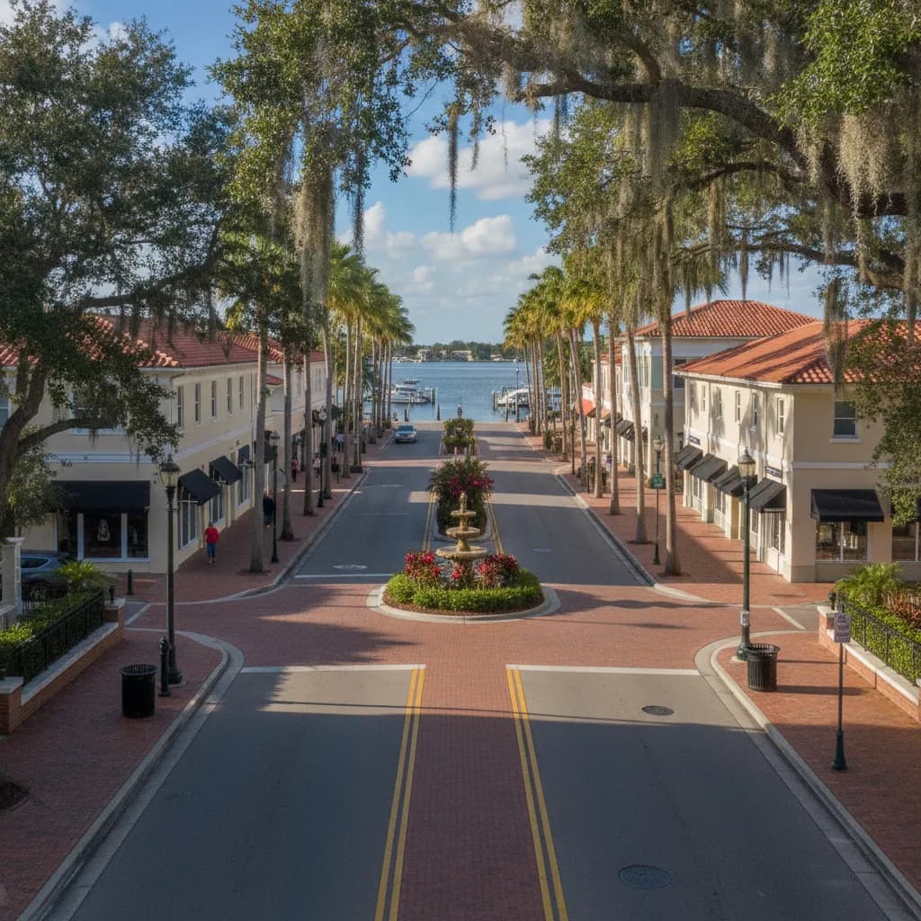 View of Punta Gorda, FL
