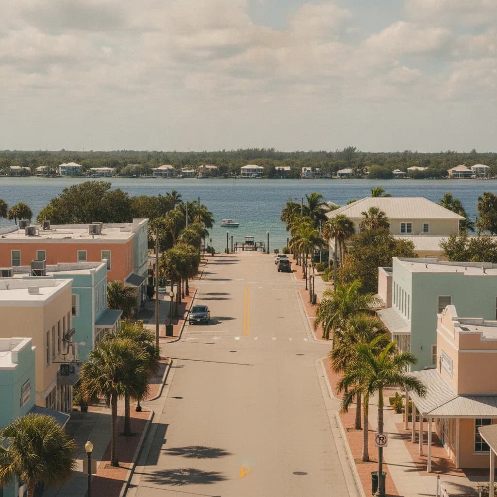View of Sebastian, FL
