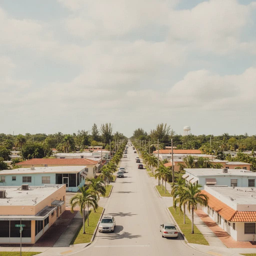 View of South Miami Heights, FL