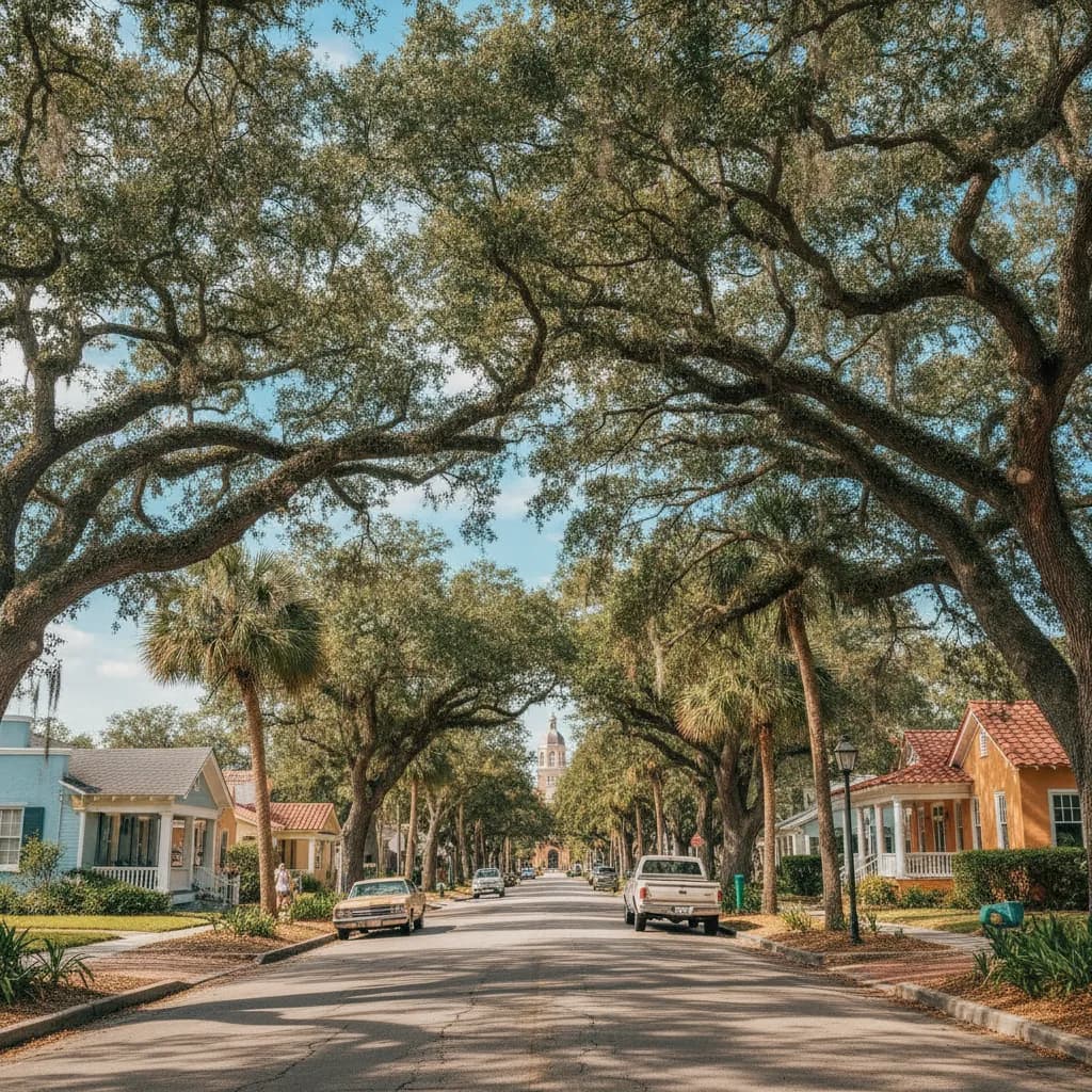 View of St. Augustine South, FL