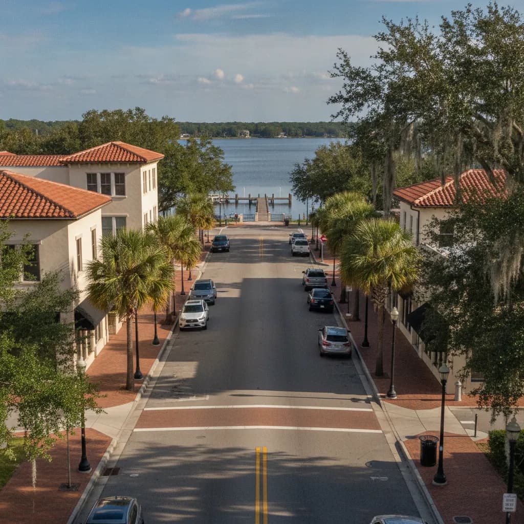 View of St. Cloud, FL