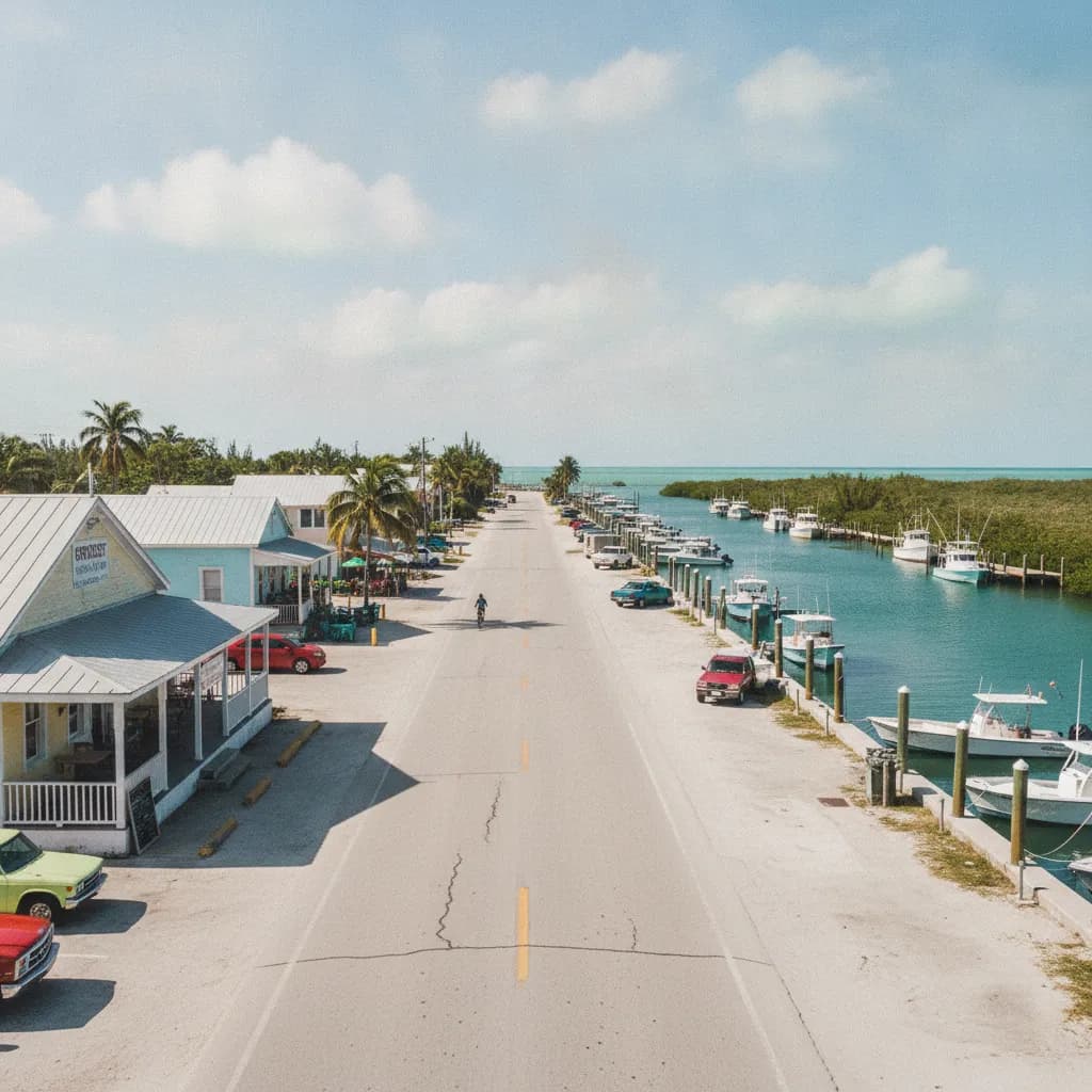 View of Stock Island, FL