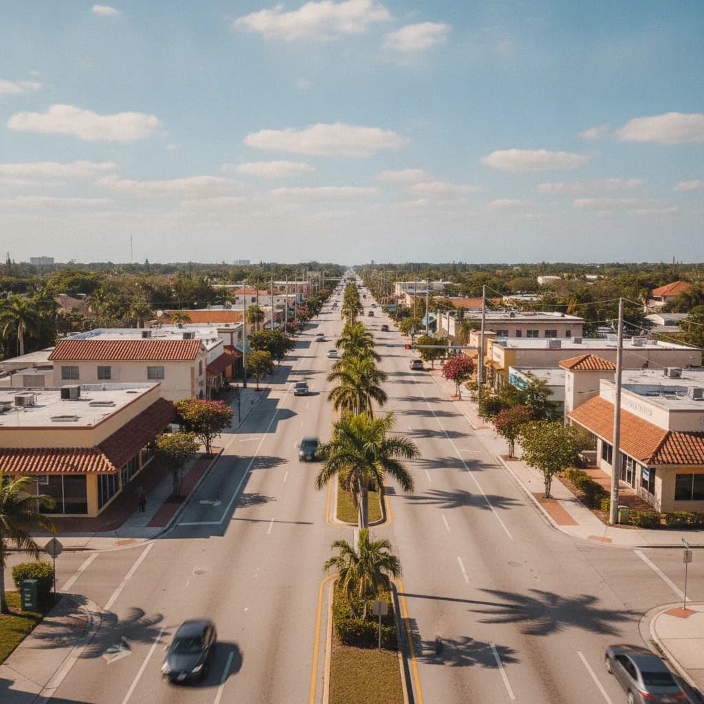 View of Sweetwater, FL
