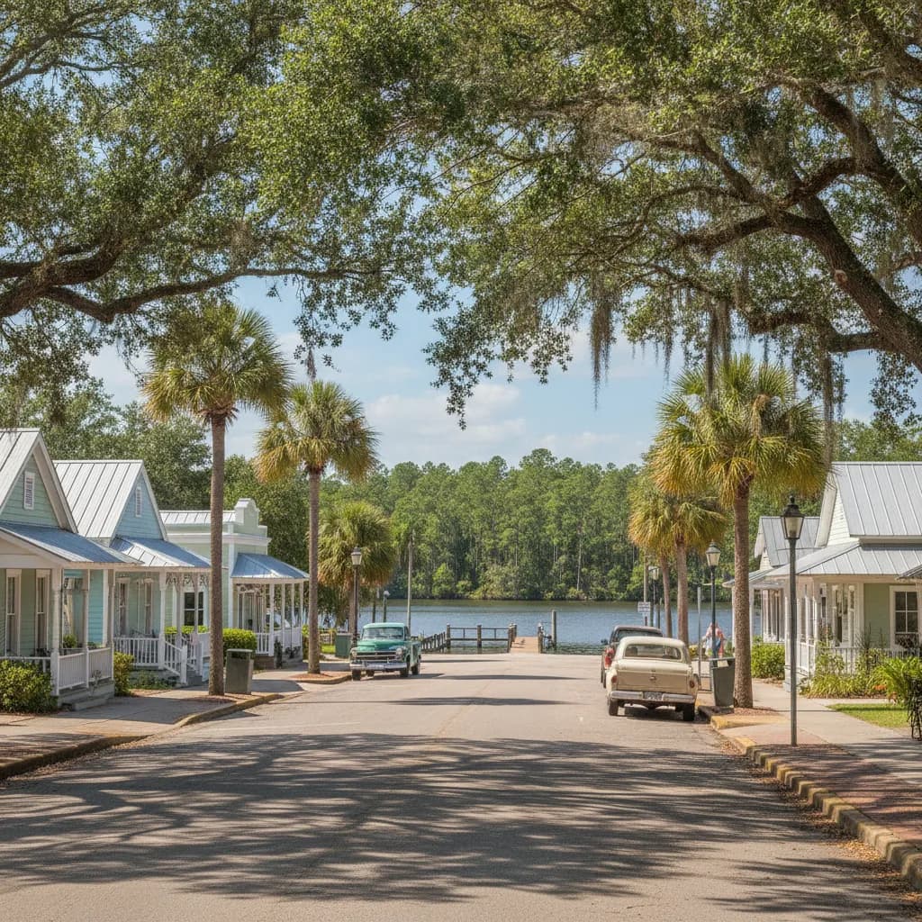 View of Taylor Creek, FL