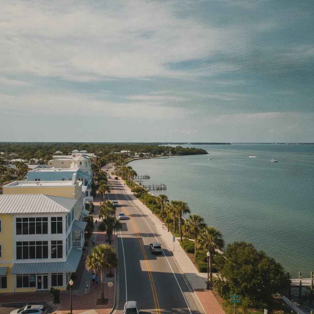 View of Upper Grand Lagoon, FL