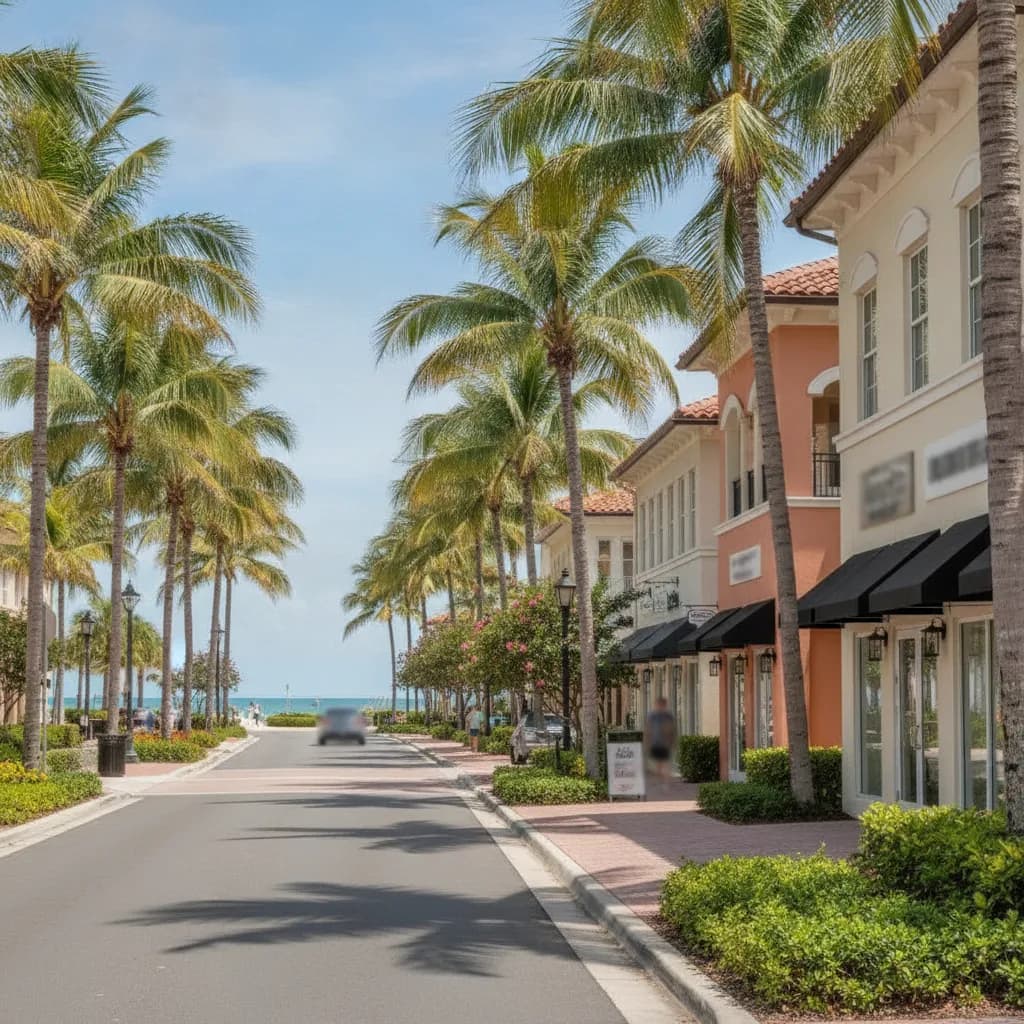 View of Vero Beach South, FL
