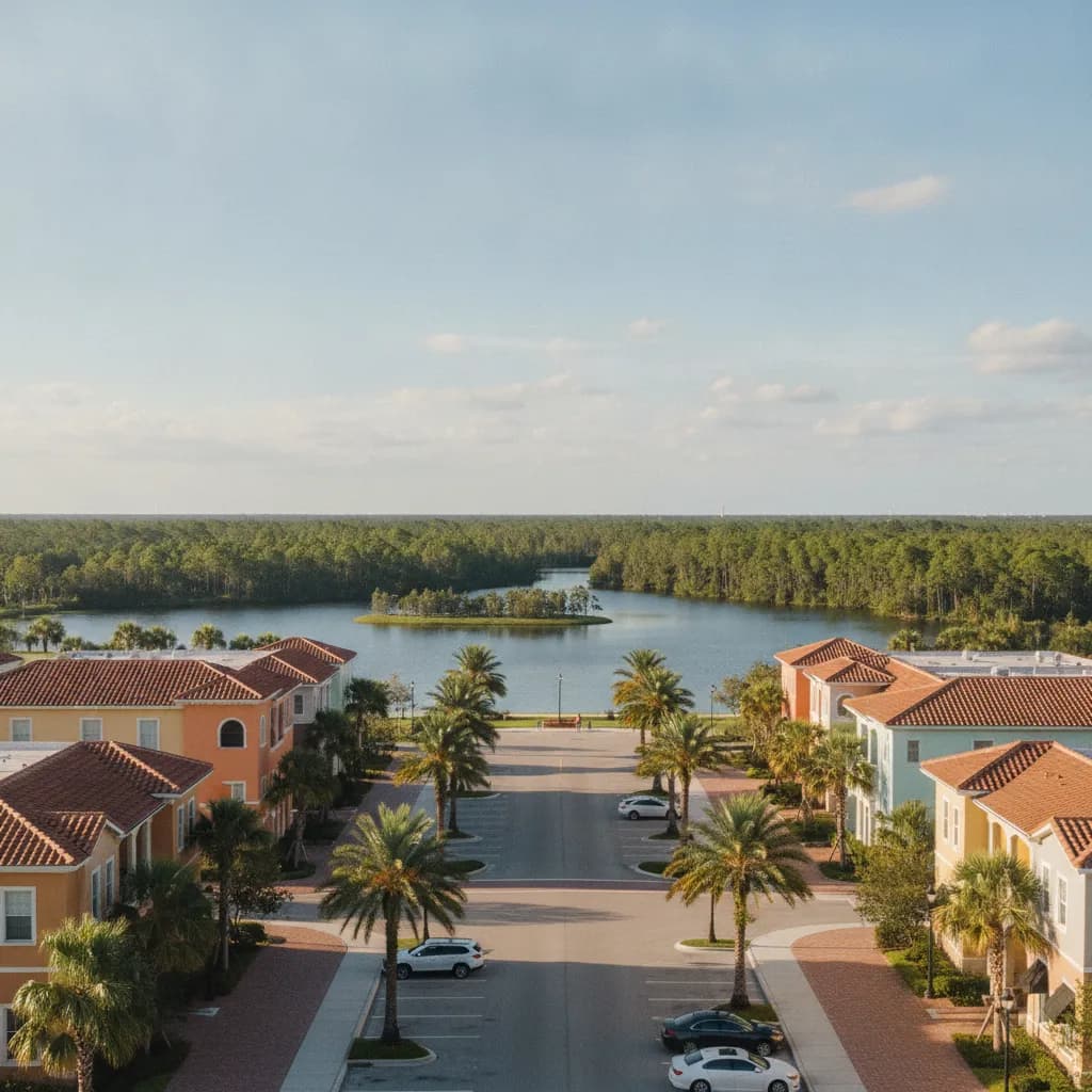 View of Westwood Lakes, FL