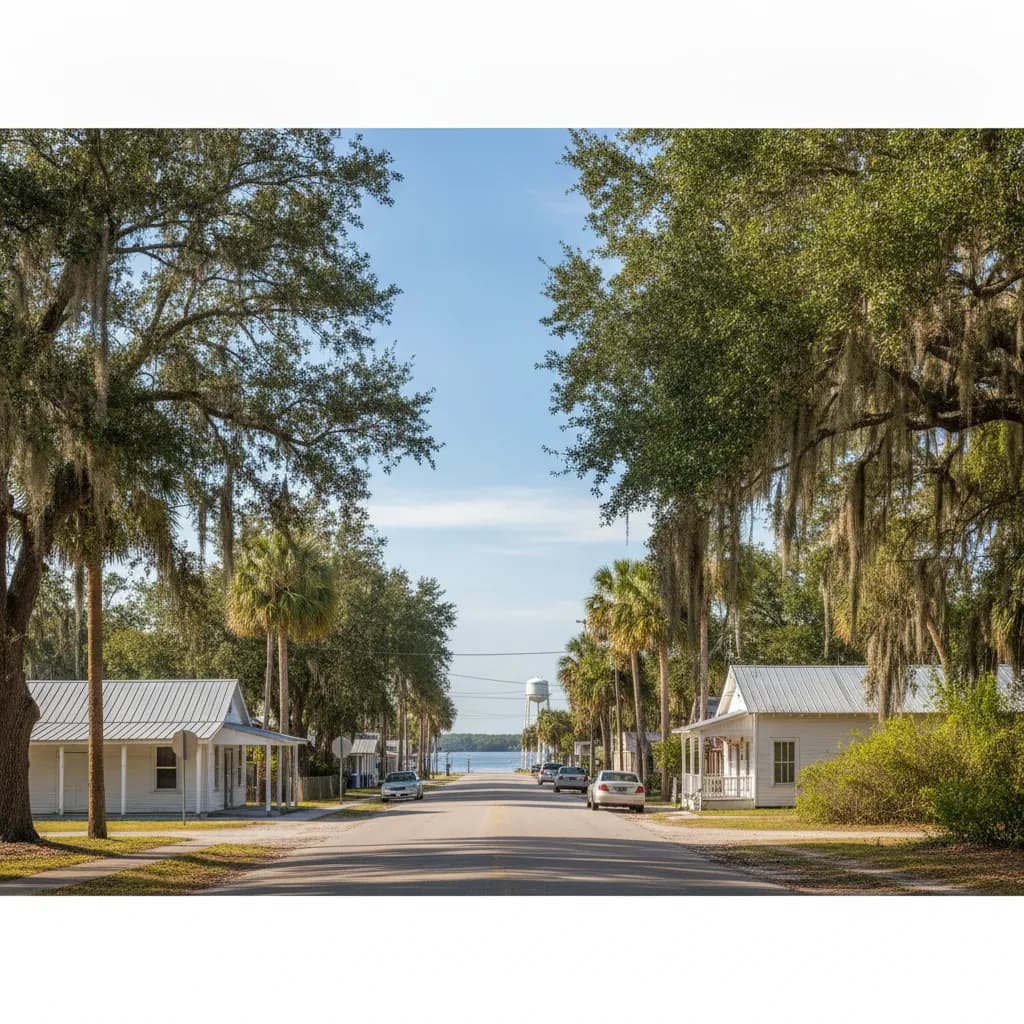 View of White City, FL