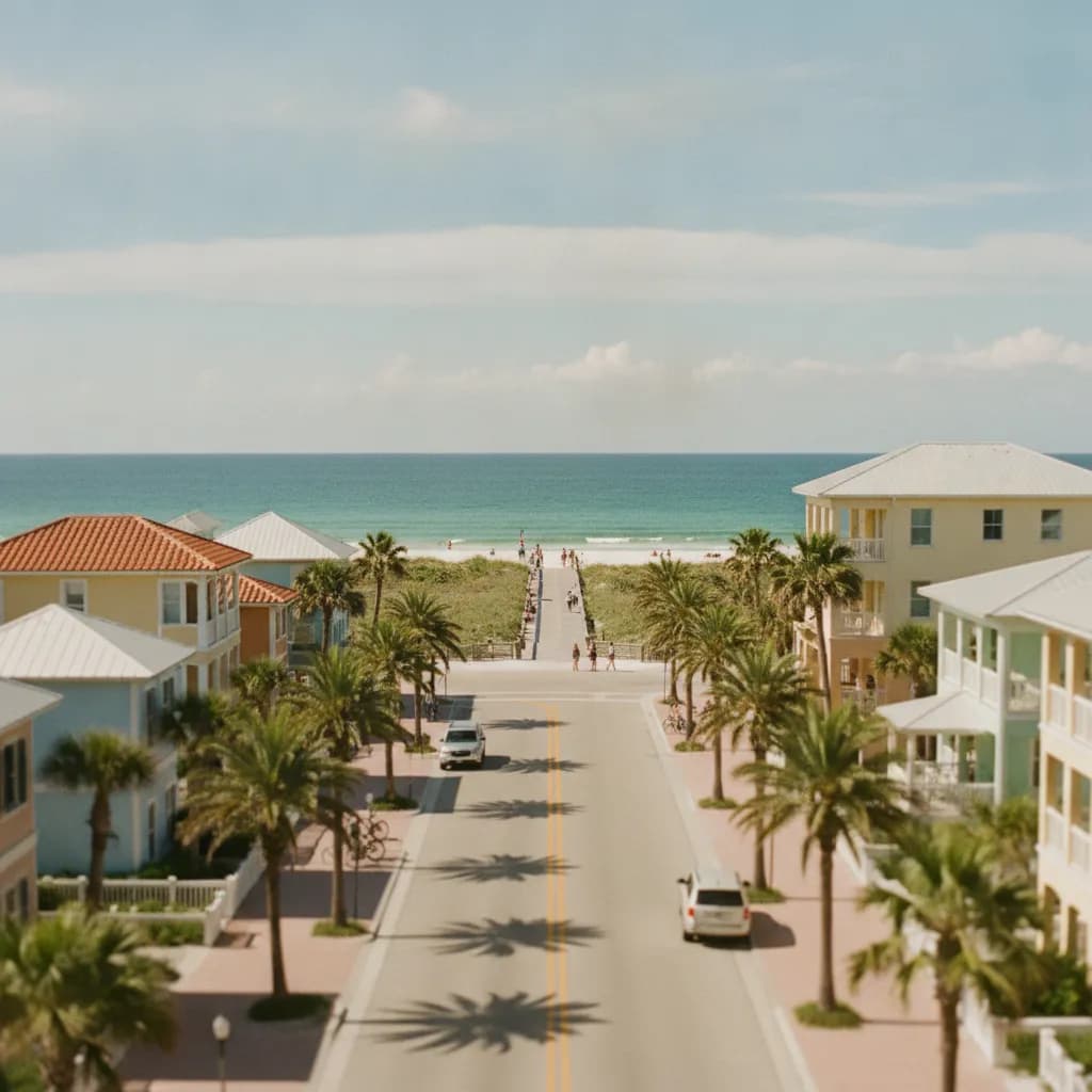 View of Winter Beach, FL