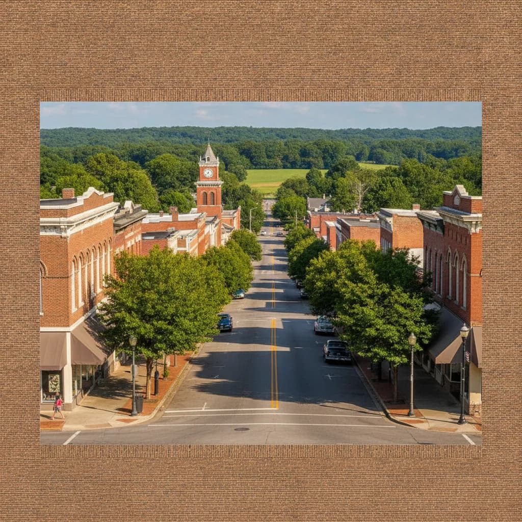 View of Americus, GA
