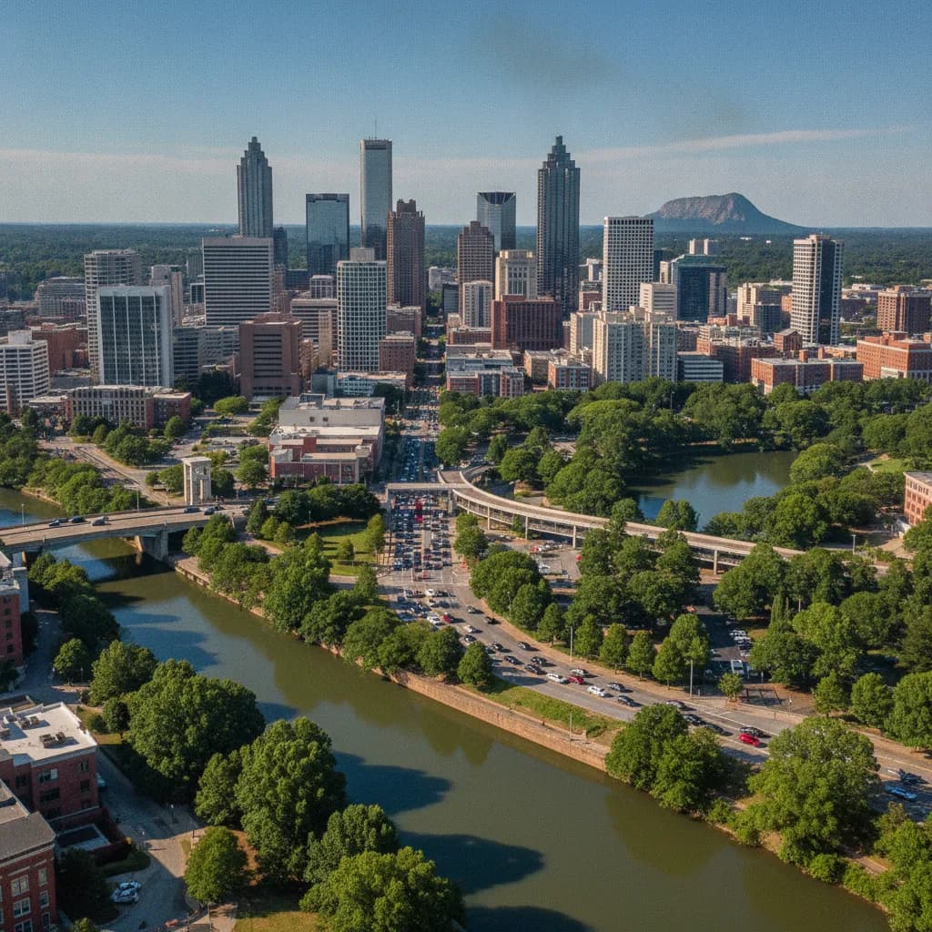 View of Atlanta, GA