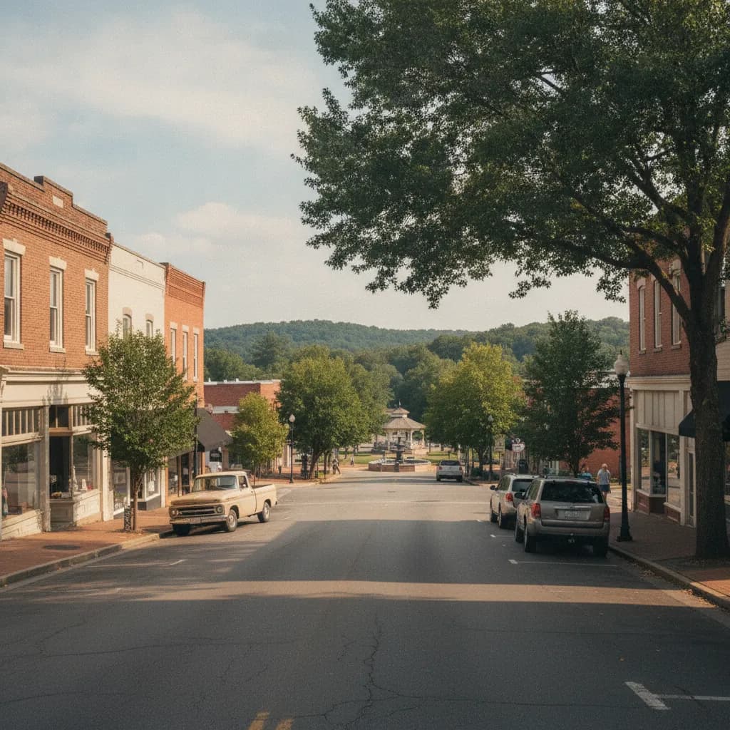 View of Auburn, GA