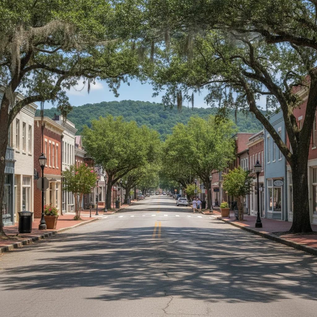 View of Augusta, GA