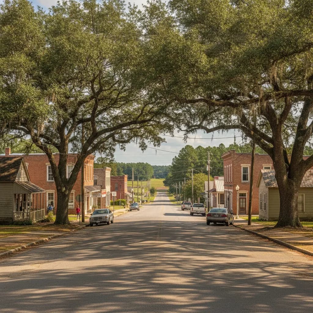 View of Bemiss, GA
