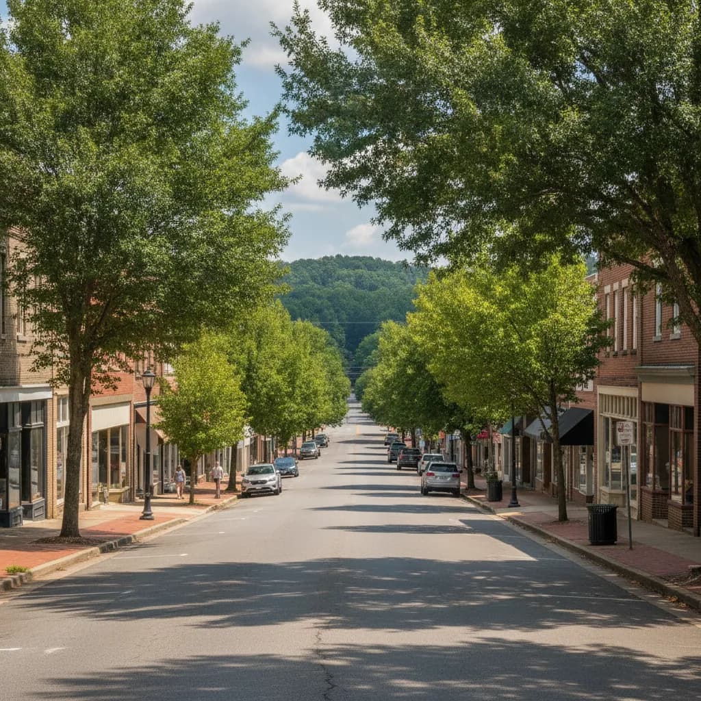 View of Bremen, GA