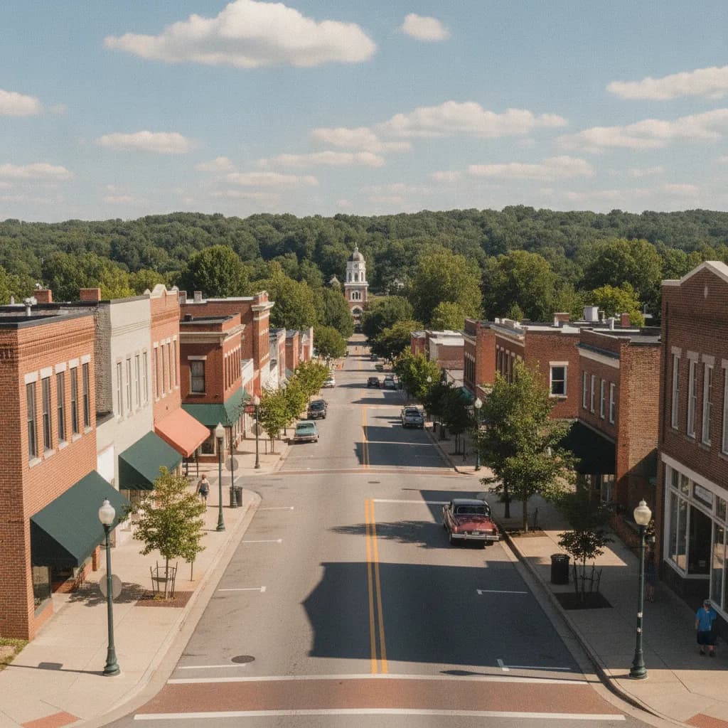 View of Buford, GA