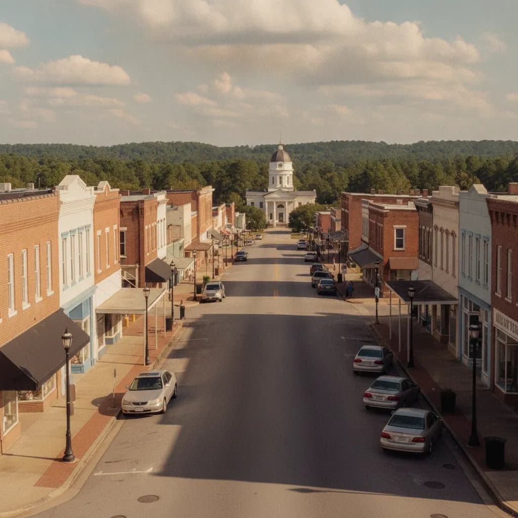 View of Cairo, GA