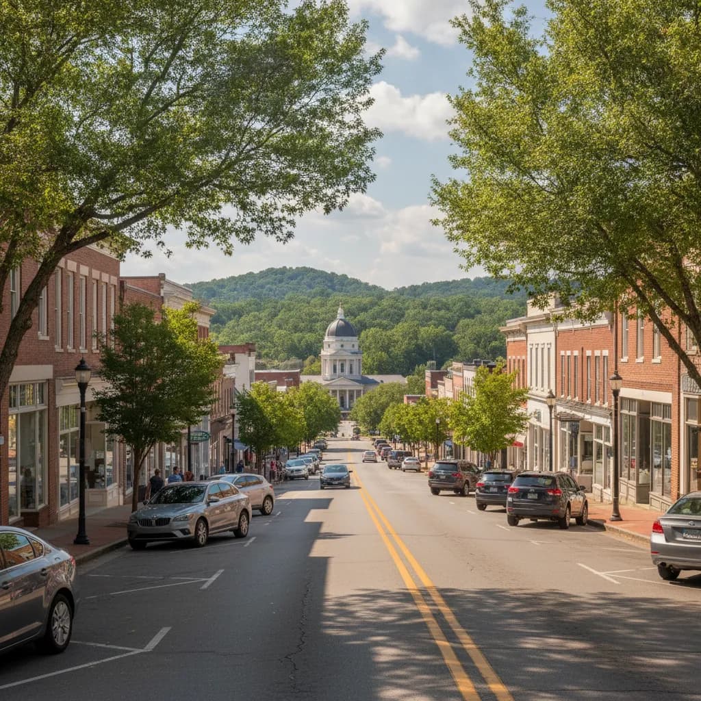 View of Carrollton, GA