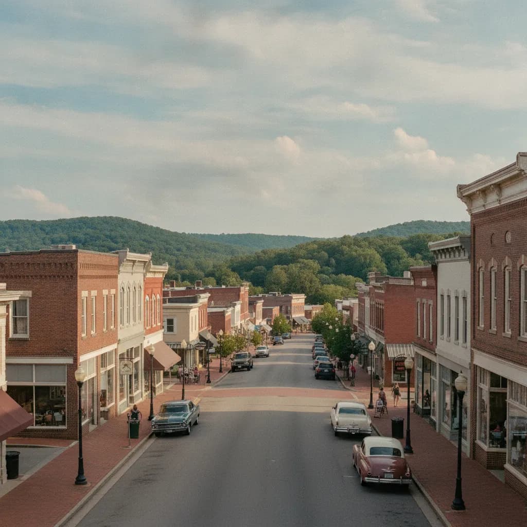 View of Cartersville, GA