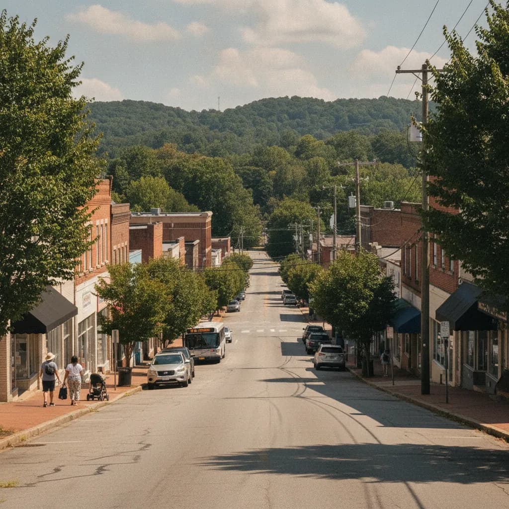 View of Clarkston, GA