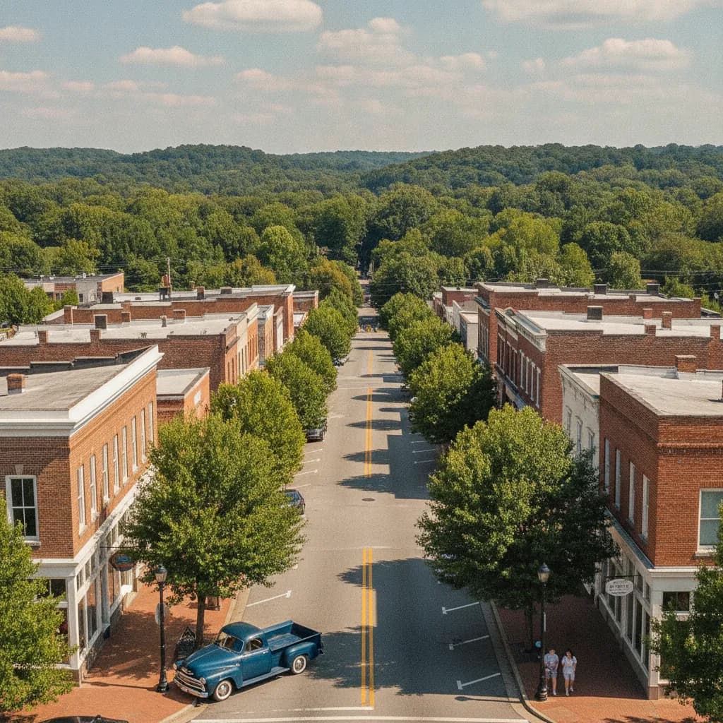 View of Conyers, GA