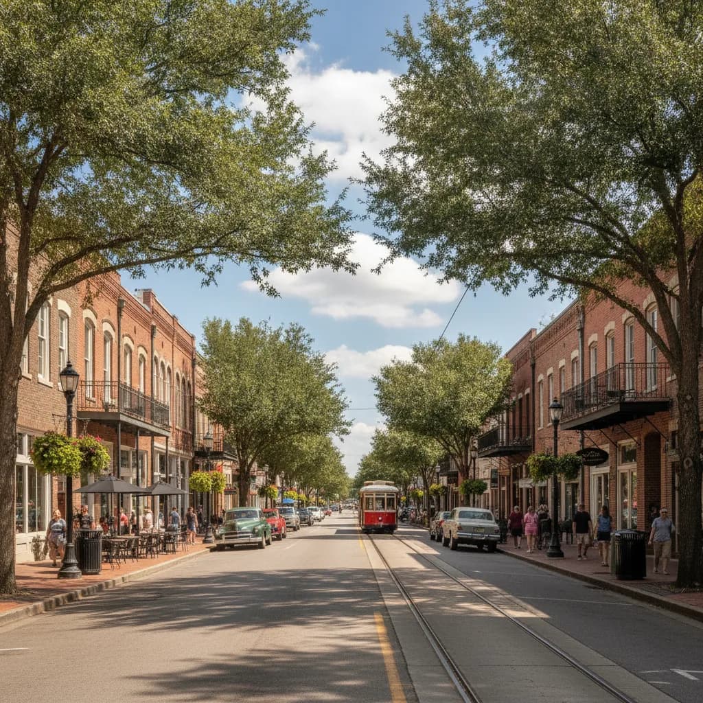 View of Decatur, GA