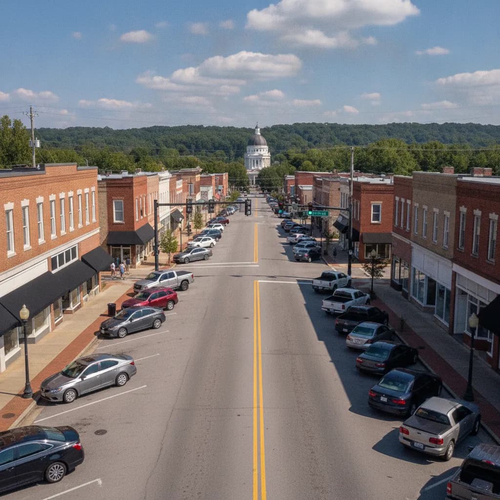 View of Douglas, GA
