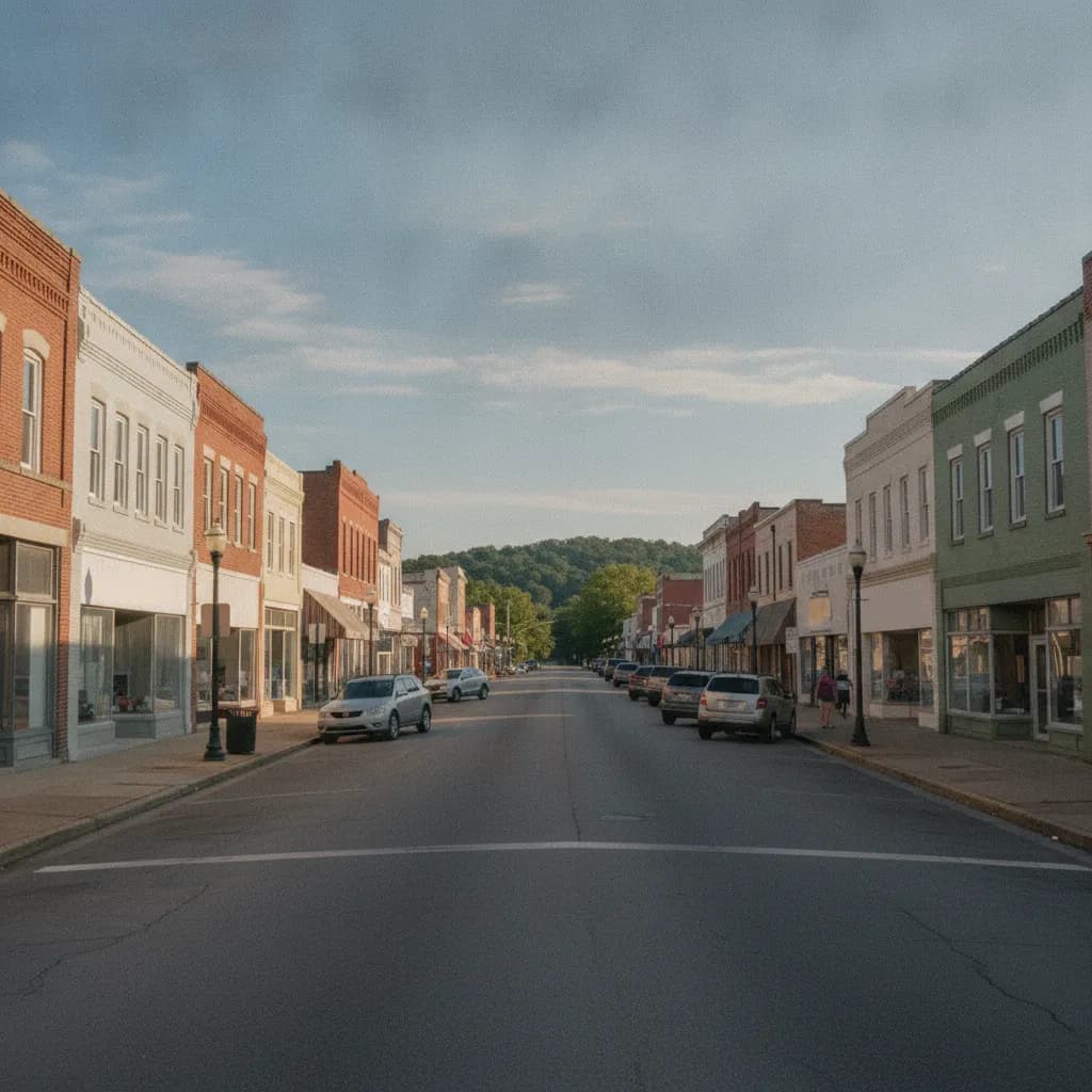 View of Eastman, GA