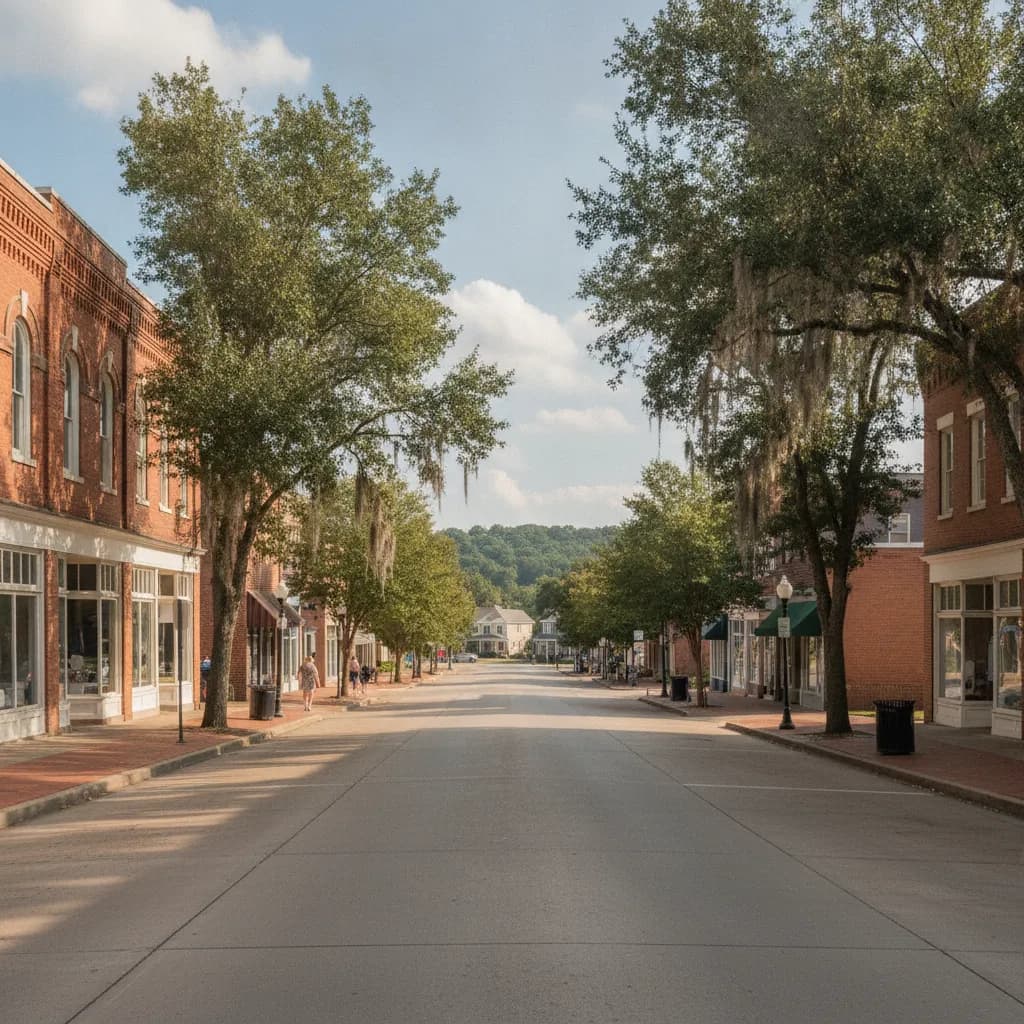 View of Fairburn, GA