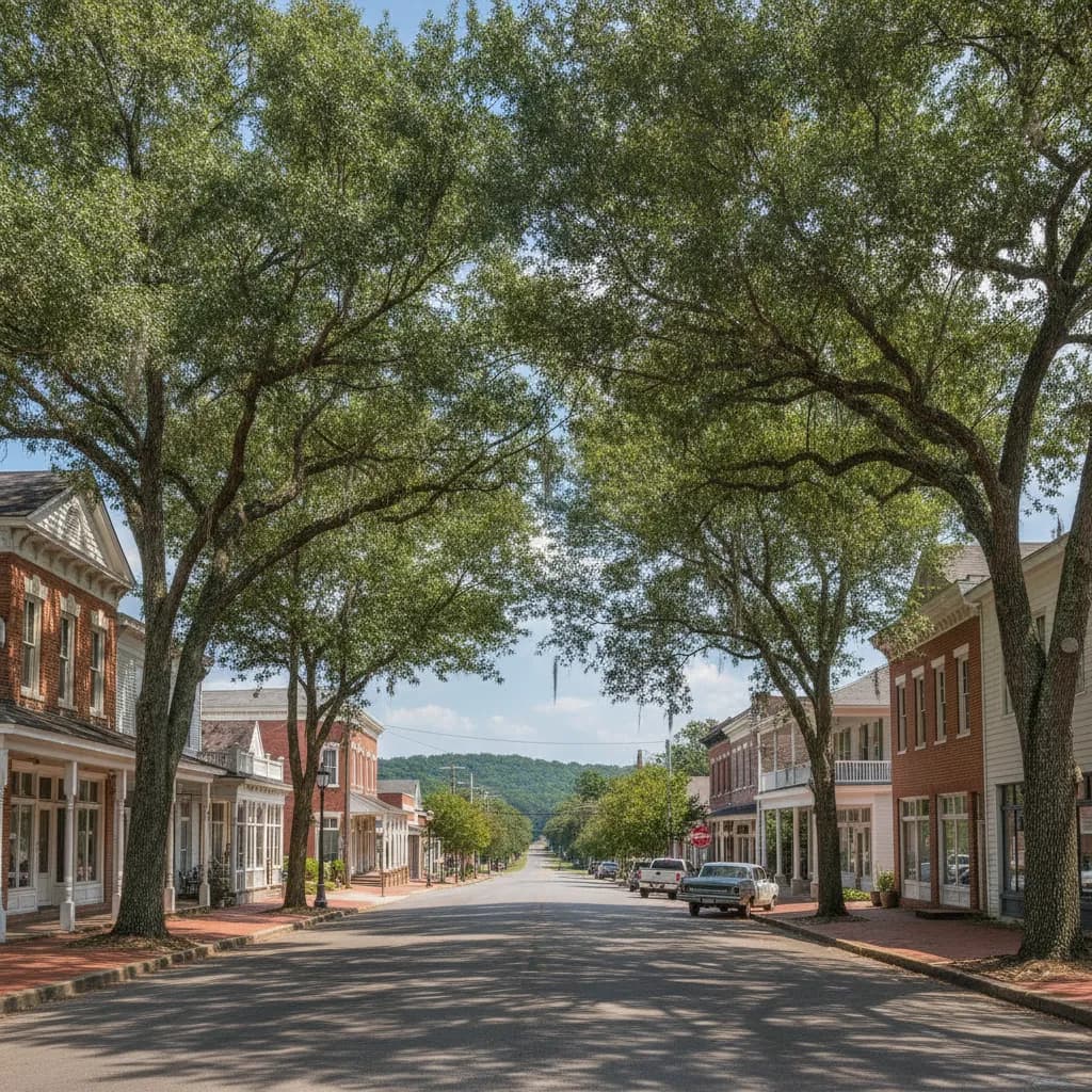 View of Georgetown, GA