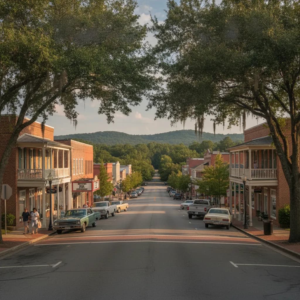 View of Grayson, GA