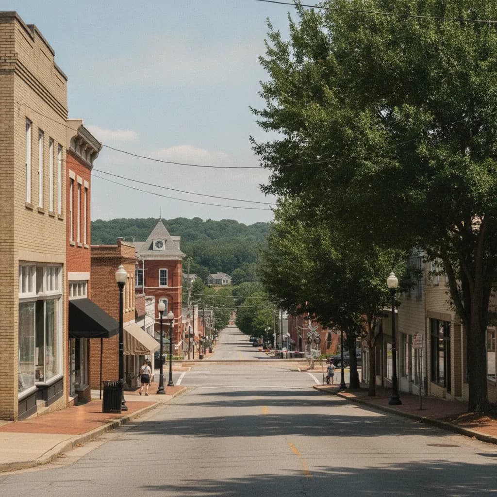 View of Hapeville, GA
