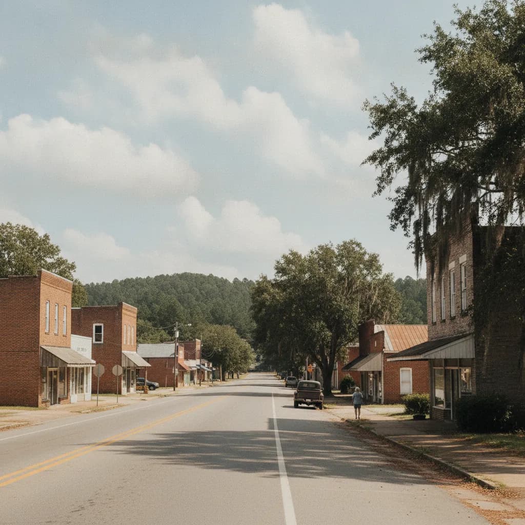 View of Hephzibah, GA