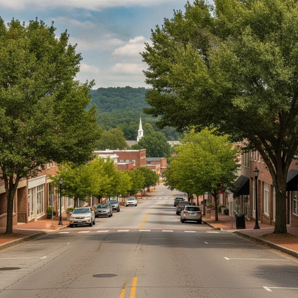 View of Holly Springs, GA