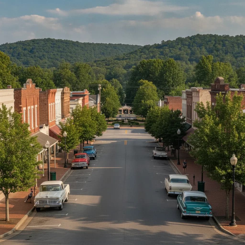 View of Jackson, GA