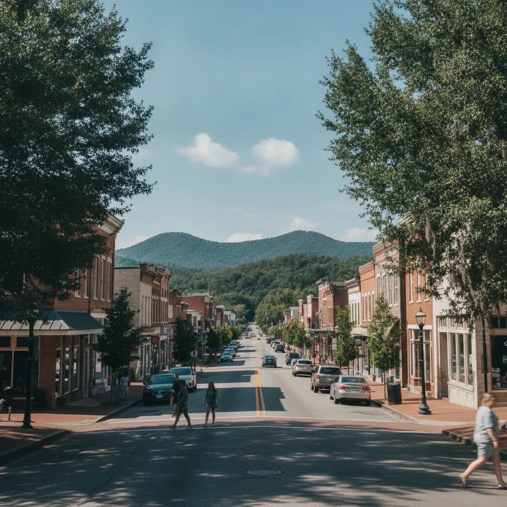 View of Jasper, GA