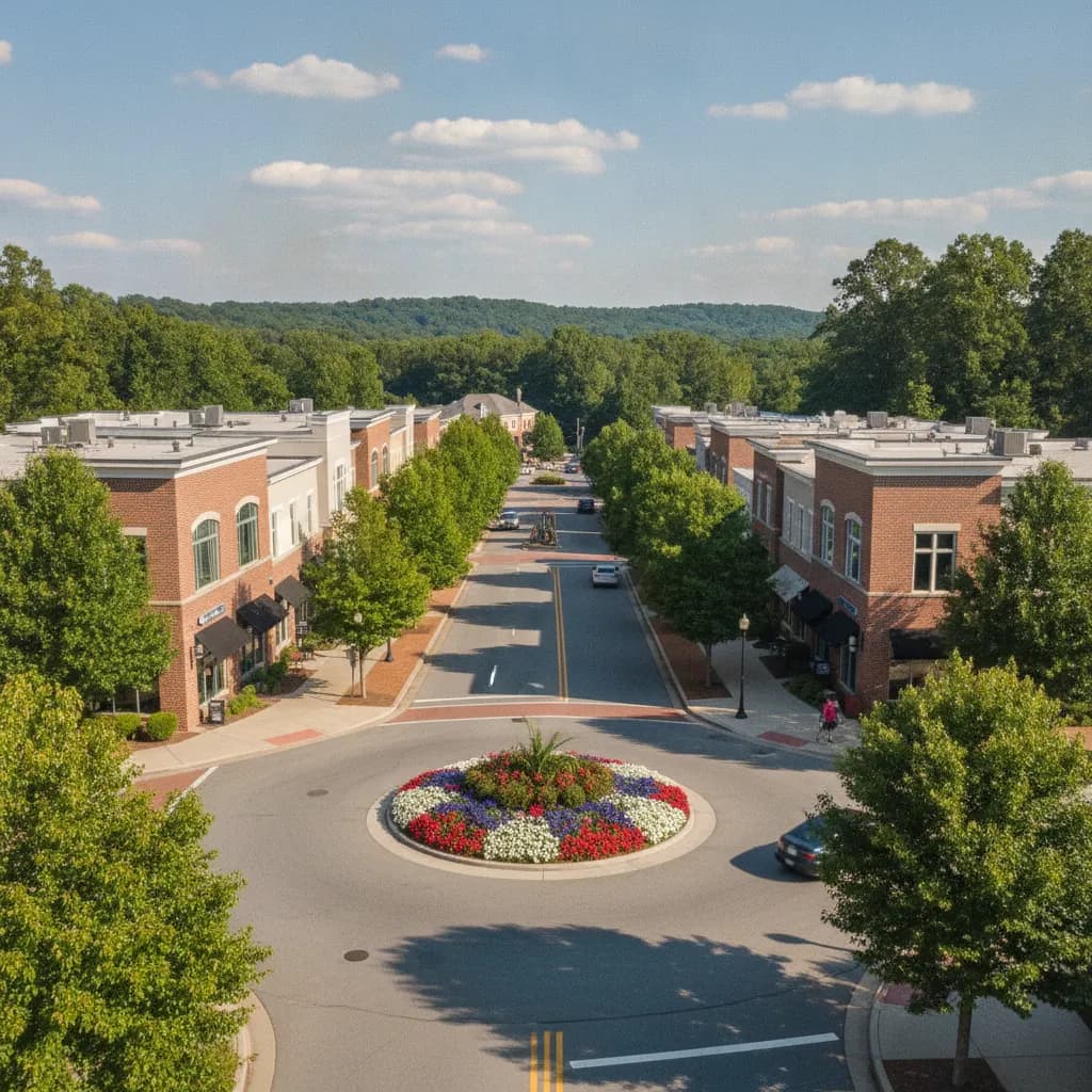 View of Johns Creek, GA